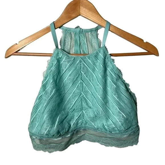 Aerie teal lace bralette L - Picture 1 of 5
